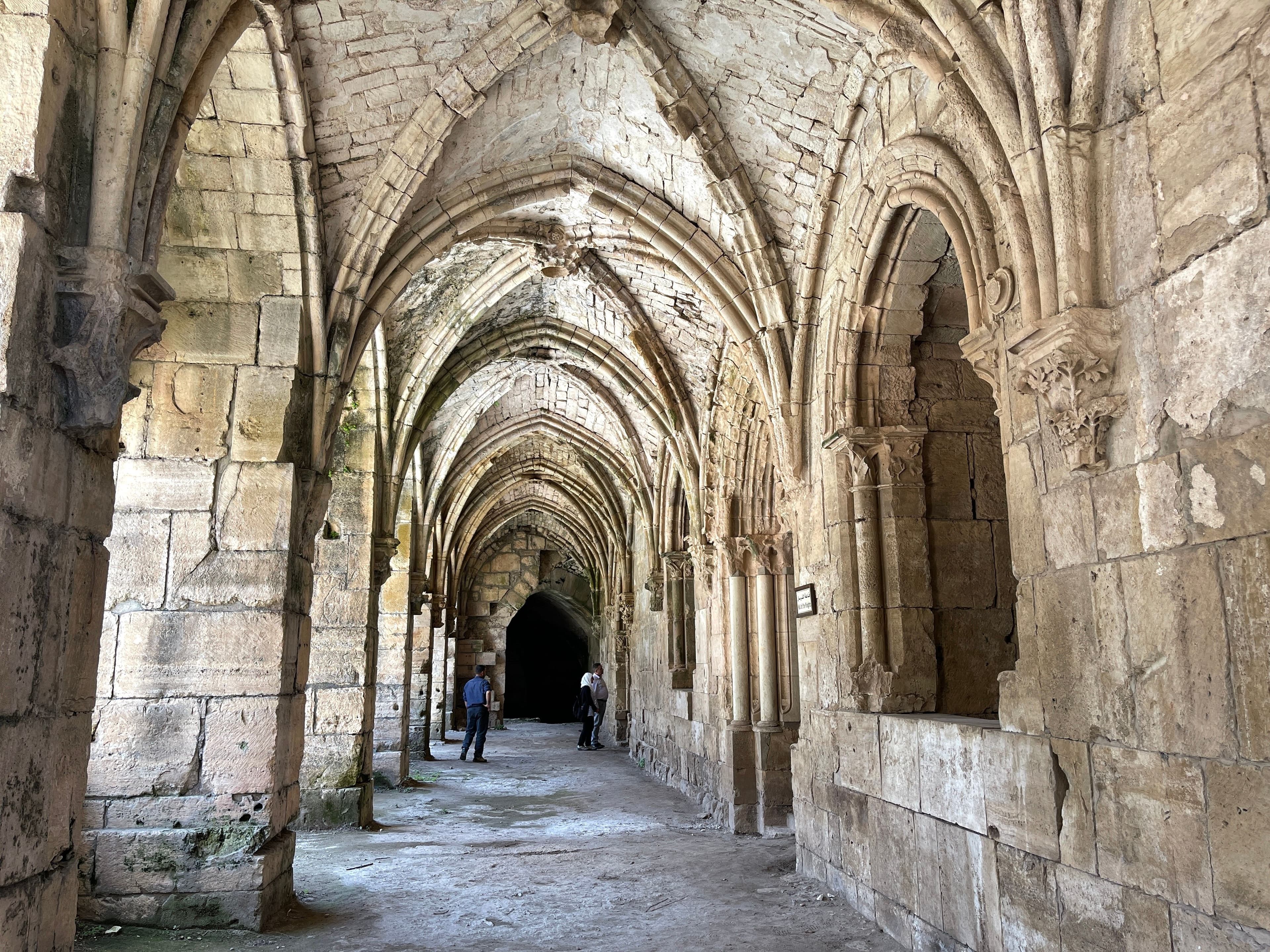 A Crac des Chevaliers keresztes lovagvár állagmegóvása