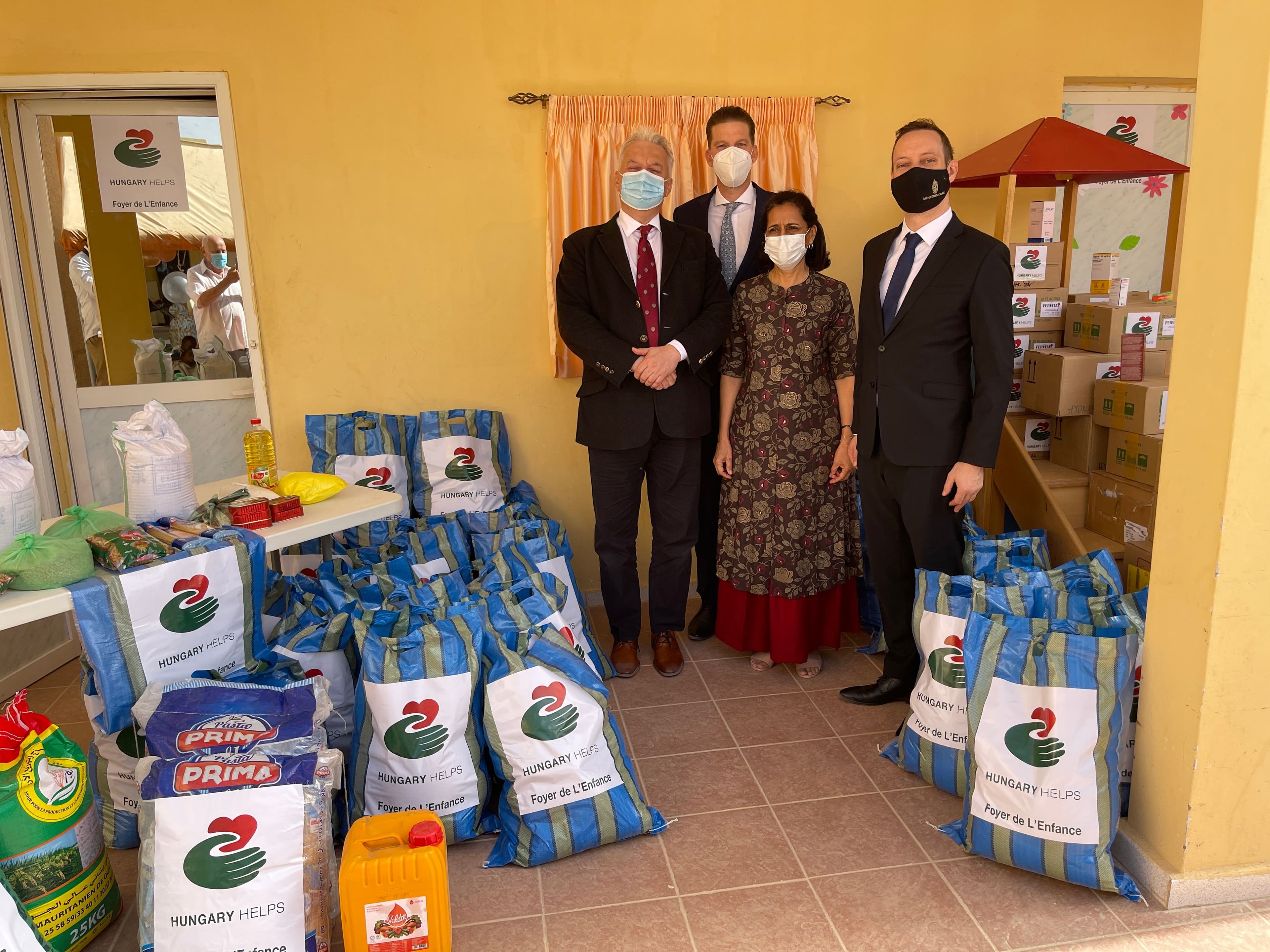 Medicine and food support for children with disabilities in Mauritania