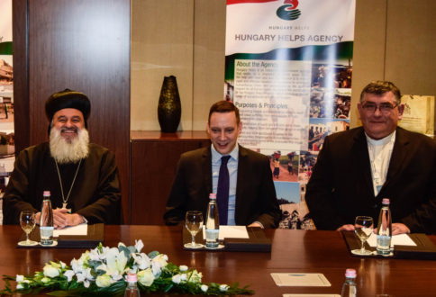 Keretmegállapodást kötött a Hungary Helps Ügynökség és a Magyar Kolping Szövetség a szíriai keresztény közösségek támogatására
