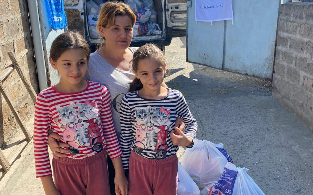Gyorssegéllyel támogatta az örmény menekülteket a Hungary Helps Program
